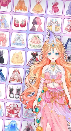 Game screenshot Anime Princess 2：Dress Up Game apk download