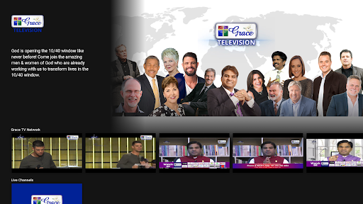 Android application Grace TV screenshort