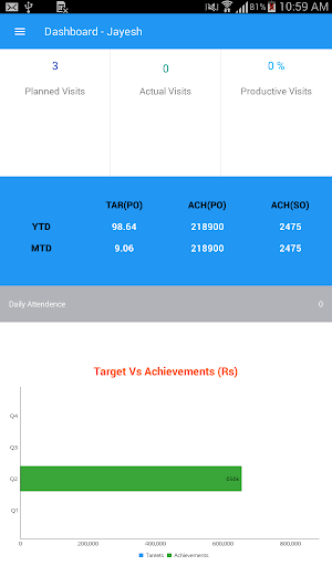 Android application L&T RMS (Retail Management Sol screenshort