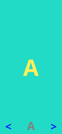 Android application ABC în limba româna screenshort