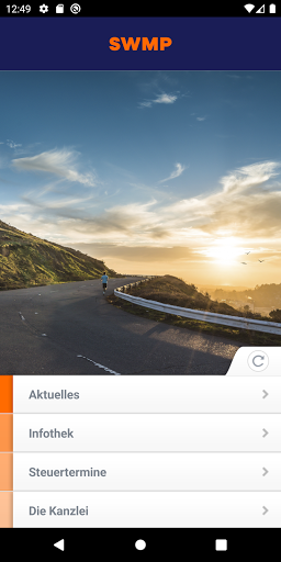 Android application SWMP Steuerkanzlei-App screenshort