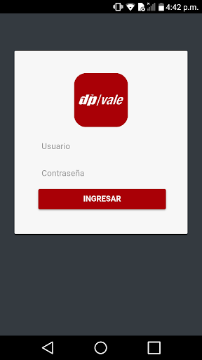 Android application DPRecluta screenshort