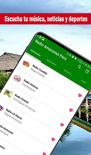 Android application Radios de Amazonas Perú screenshort