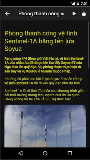 Khoa học Vũ trụ Screen 3