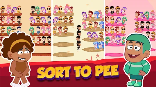 Toilet Run: Sort to Pee