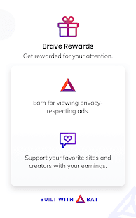 Navegador web privado Brave Screenshot