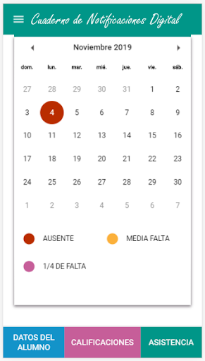 Cuaderno de Notificaciones Screen 2