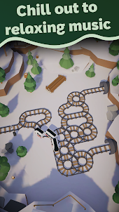 Trainlax: relaxing puzzle