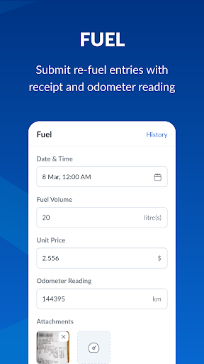 trackSYNQ Driver Screen 2