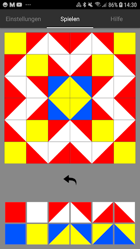 Android application Cube Mosaic screenshort