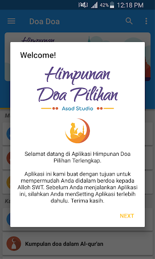Himpunan Doa Doa Pilihan Lengk Screen 2
