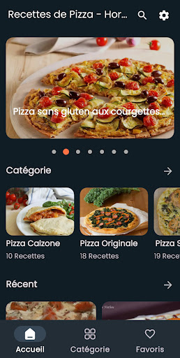 Recettes de Pizza - Hors Ligne