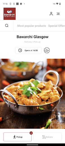Android application Bawarchi Glasgow screenshort