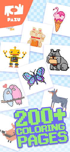 Pixel Coloring Games For Kids - Screenshot 4