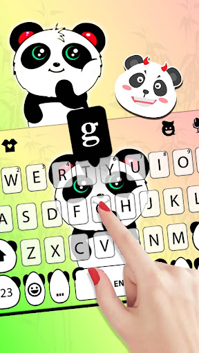 Chubby Lovely Panda Keyboard T Screen 2