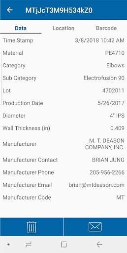 GasSCAN Screen 2