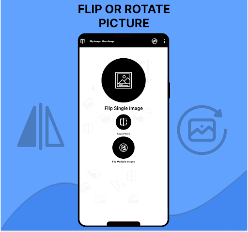 Android application Flip Image - Mirror Images screenshort