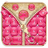 Salmon Pinky Zipper Keyboard Theme icon