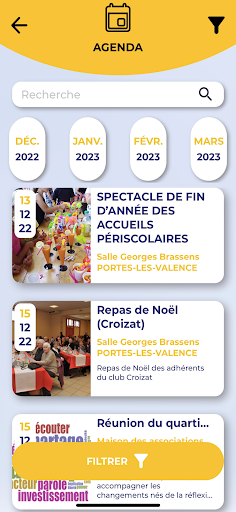 Android application Mairie Portes-lès-Valence screenshort