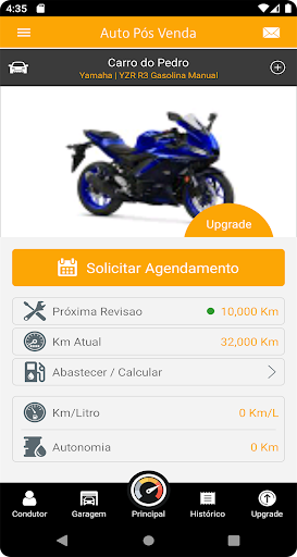Android application Auto Pós Venda screenshort