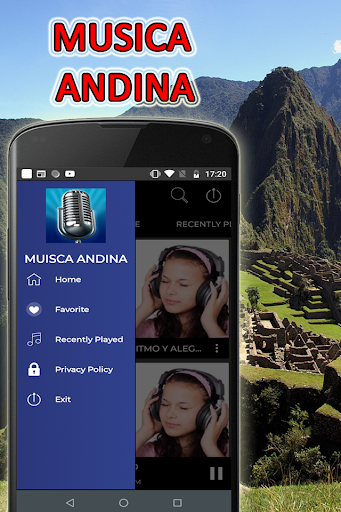 Android application musica andina latinoamericana screenshort