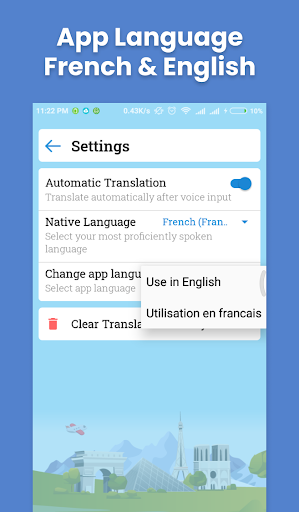 French - English Translator Screen 3