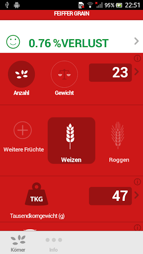 Android application feiffer grain screenshort