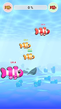 #1. Ocean Evolution (Android) By: Mini Game Lab Limited