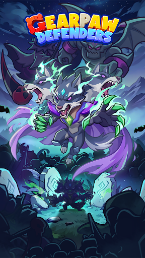GearPaw Defenders! Captura de Tela do Jogo Android 1