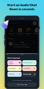 Turnip - Talk, chat and stream Screenshot