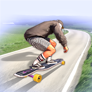 Longboard Skater