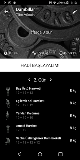 Uygulama önizlemesi