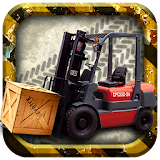 Forklift madness 3D simulator icon