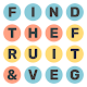 Food Quiz - Find the Words - Fruit & Vegetables