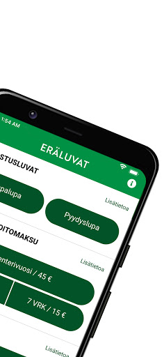 Eräluvat Screen 2