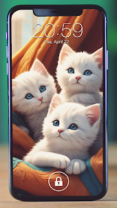 Cute Cat Lock Screen