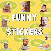 screenshot of WASticker Babies Meme Funny