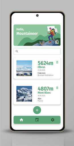 Hike&Write Screen 2