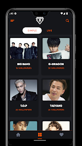 Captura de Pantalla 5 K-Pop Big Bang Live Wallpaper android