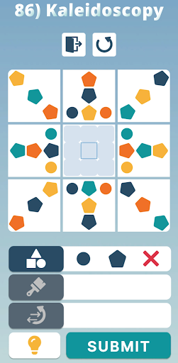 Android application Shape Logic screenshort