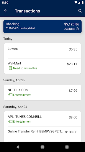 My Tri-County Bank Screen 3