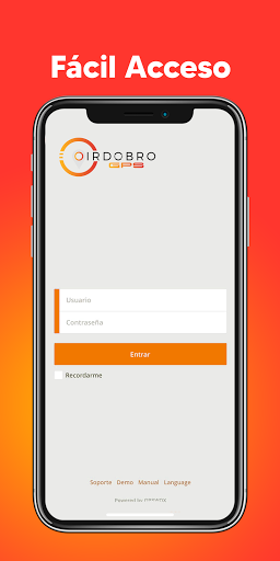Android application Oirdobro GPS screenshort