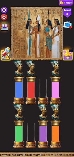 Android application Amun Aqua Puzzle screenshort