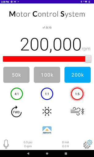 Android application MCS screenshort