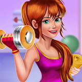 High School Sports Girl: Fat to Fit Fitness Game icon