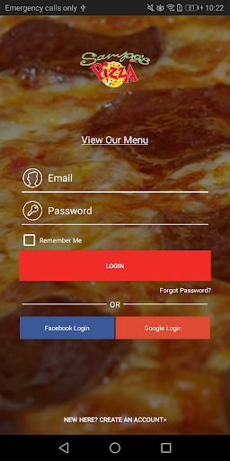 Sampes Pizza Screen 2