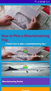 Plan a Mountaineering Trip
