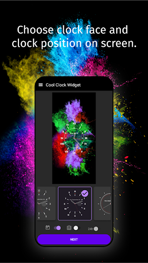 Cool Clock Live Wallpaper Screen 3