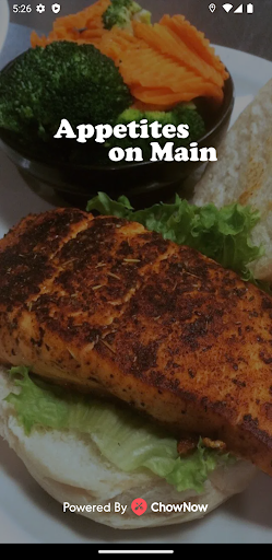 Android application Appetite's on Main screenshort
