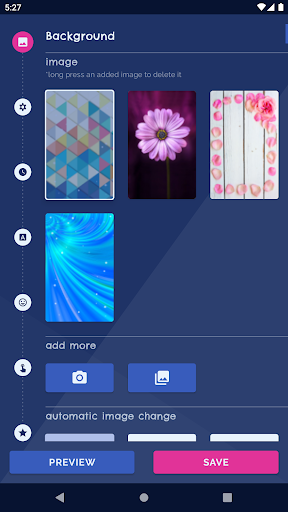 Android application Live Wallpaper Creator Editor screenshort